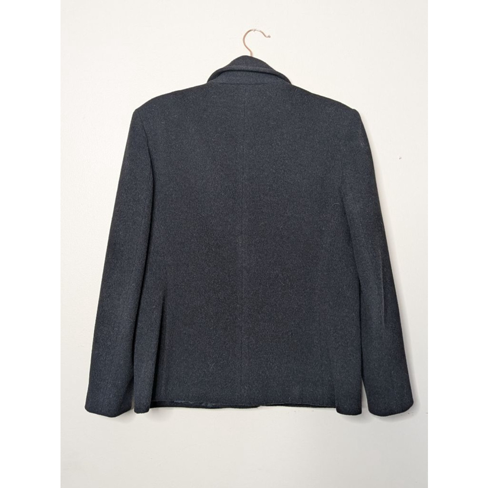 CHARLES GRAY London Blazer Women's L Charcoal Coat 70% Wool 20% Cashmere - Picture 3 of 5